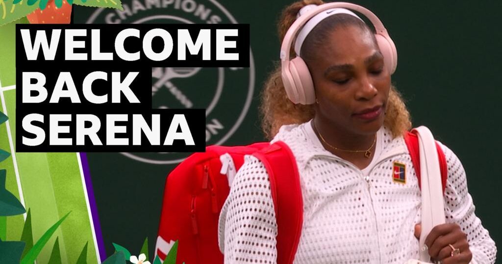 Williams 'takes it all in' on Centre Court return