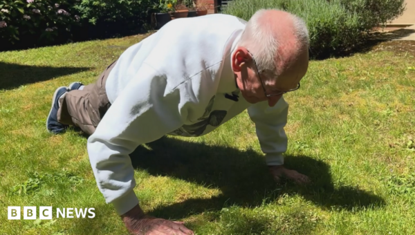 I’m 98 but I still do my 40 press-ups every day