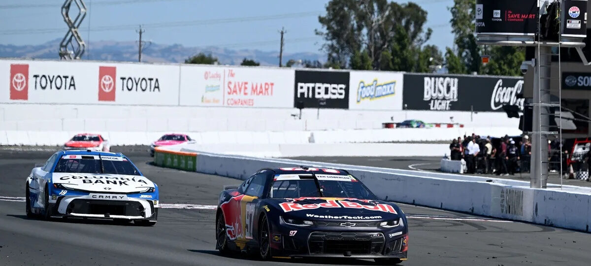 Trackhouse crew chief says they were ‘lucky’ to have Van Gisbergen against faster JGR car
