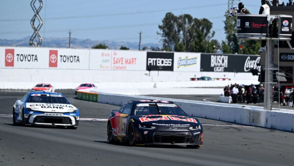 Trackhouse crew chief says they were ‘lucky’ to have Van Gisbergen against faster JGR car