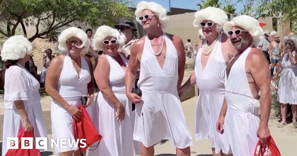 Watch: Marilyn Monroe 'lookalikes' gather to celebrate her 100th birthday