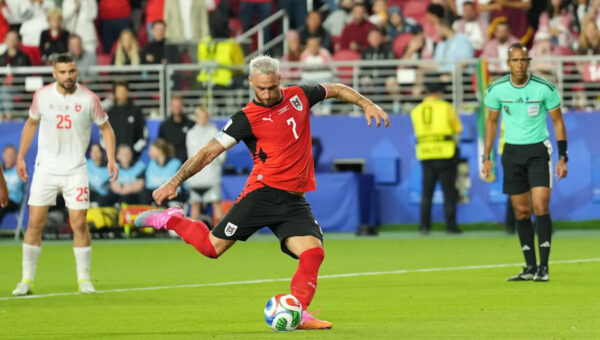 Arnautovic scores penalty as Austria beat World Cup debutants Jordan 3-1