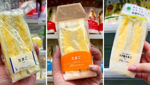 I tried Japan’s cheap but yummy convenience store egg sandwiches at 3 chains