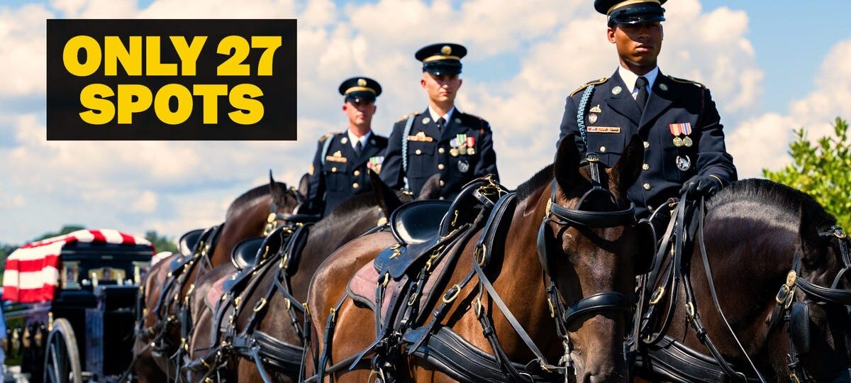 What Army horse soldiers go through in Arlington funeral training