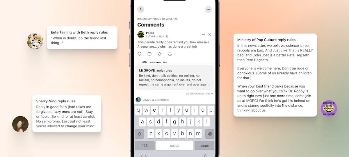 Substack’s new ‘Reply Rules’ feature lets creators control how people respond