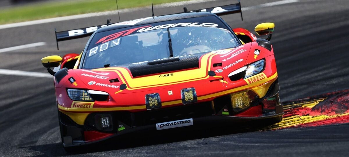 Spa 24 Hours drama as leading Ferrari suffers tyre failure