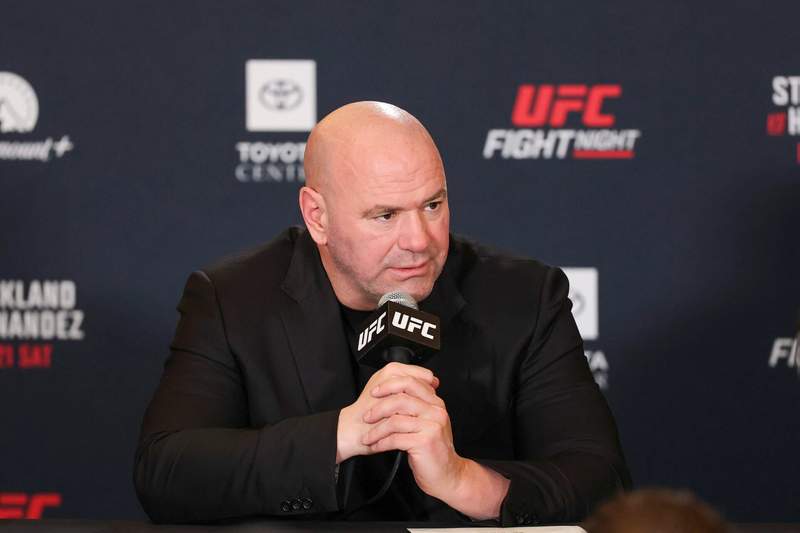 Watch Dana White lose it over the UFC Freedom 250 belt and his reaction is everything