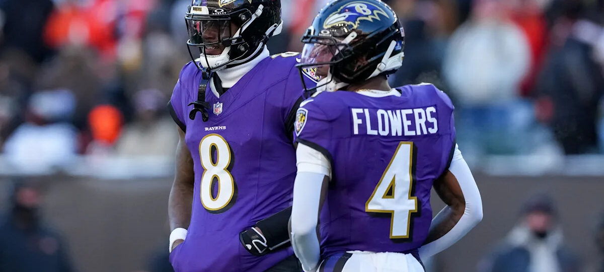 Where Lamar Jackson-Zay Flowers land in a ranking of top AFC QB-WR duos