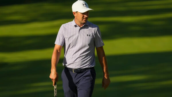 Scottie Scheffler gets heated after hitting water ball at Memorial