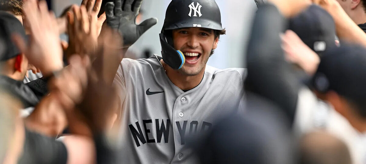 Spencer Jones blasts first career home run as Yankees secure series win in Cleveland