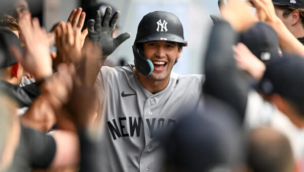 Spencer Jones blasts first career home run as Yankees secure series win in Cleveland