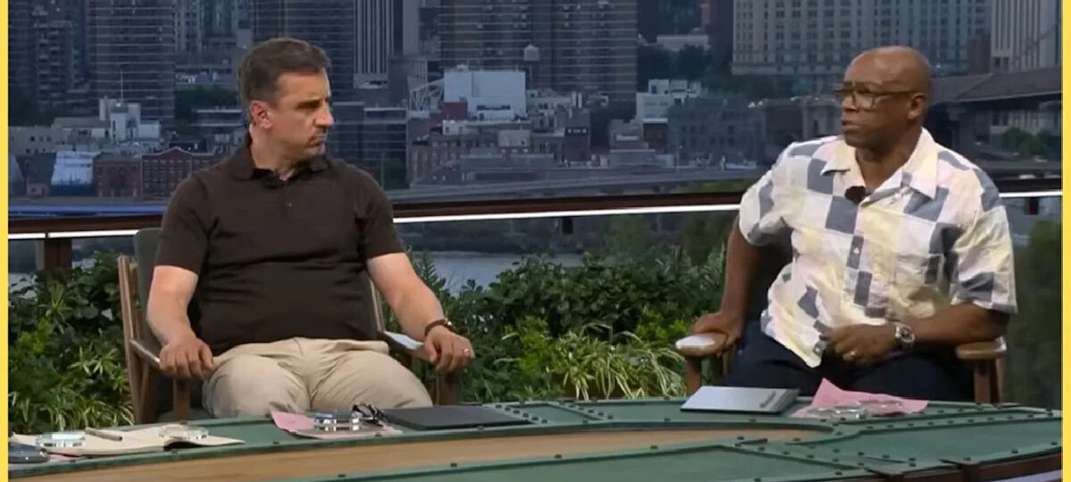 “He’s too good” – Neville and Wright blown away by ‘scary’ Liverpool transfer target at World Cup
