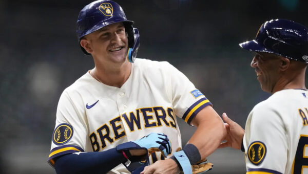 Brewers jump all over Guardians, Sproat exits early in 9-4 victory