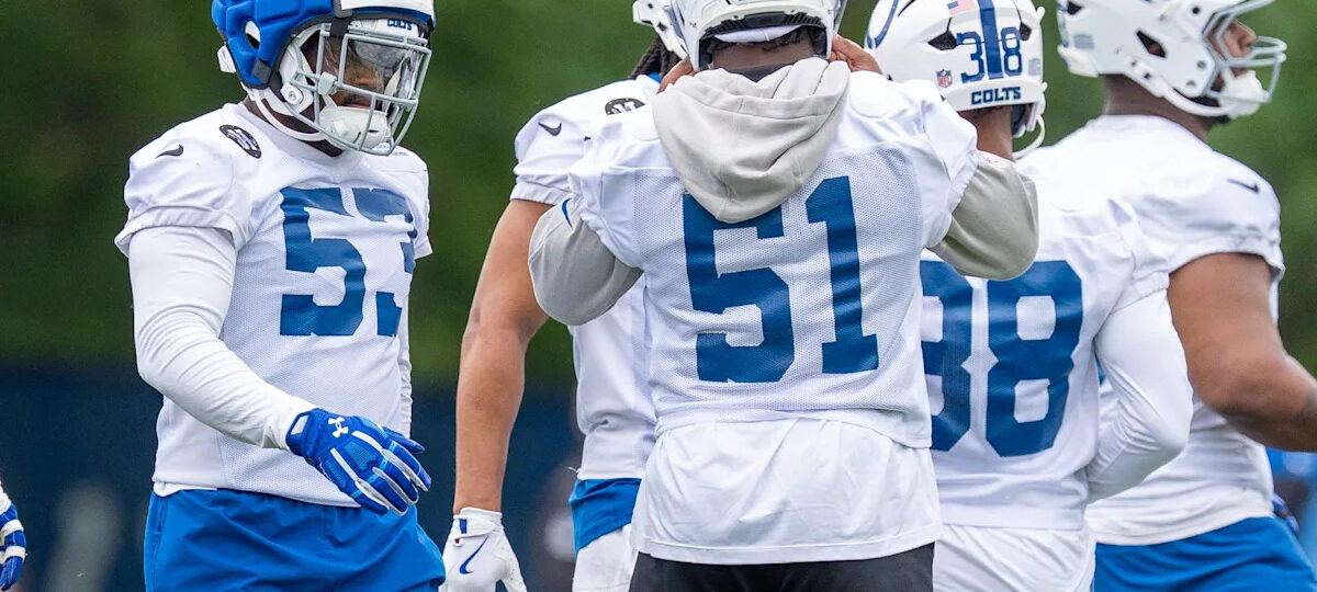Steichen evaluates CJ Allen's play at Colts' linebacker position