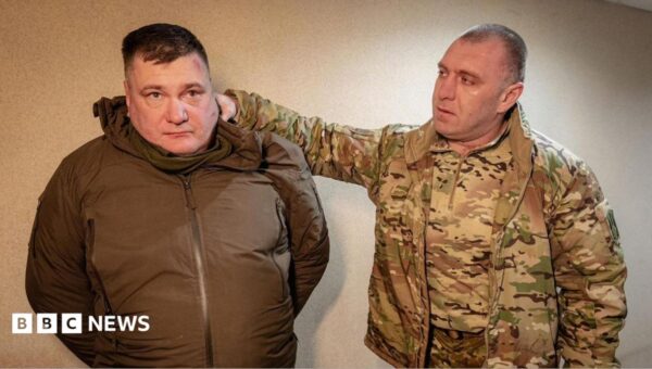 Senior Ukrainian intelligence official jailed for life for spying for Russia
