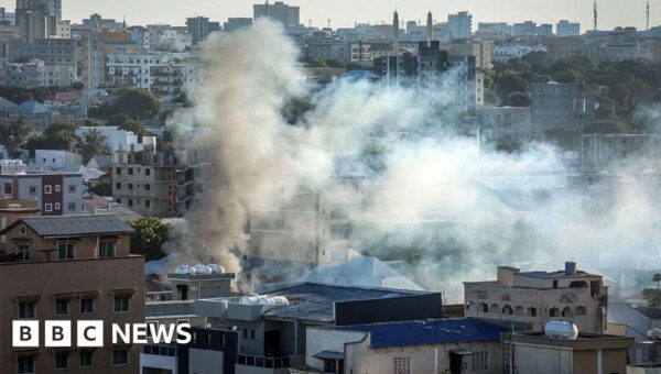 Heavy gunfire in Somali capital as row over election delay escalates