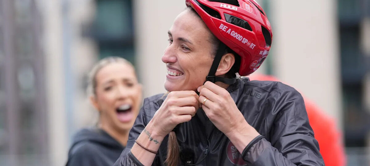 Jill Scott begins 388-mile Sport Relief challenge