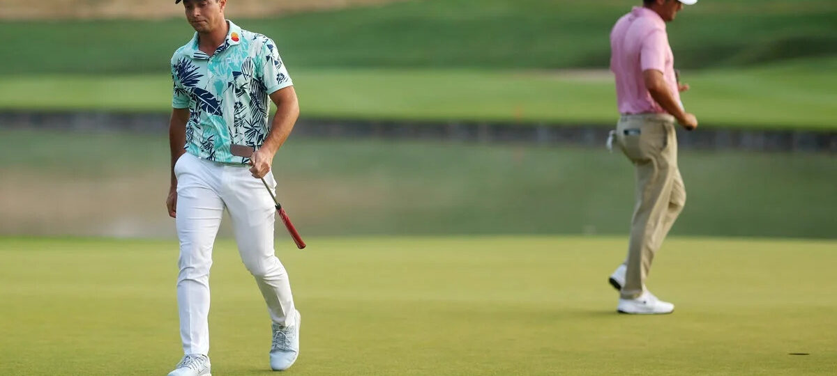 Viktor Hovland and Scottie Scheffler made to wait for playoff after thrilling duel at Travelers Championship
