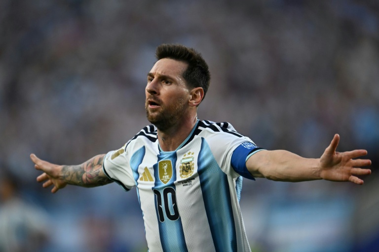 Messi equals World Cup goalscoring record in Argentina romp