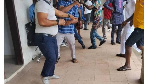 Pandemonium in Akwa Ibom local council as thugs disrupt plenary, sack councillors