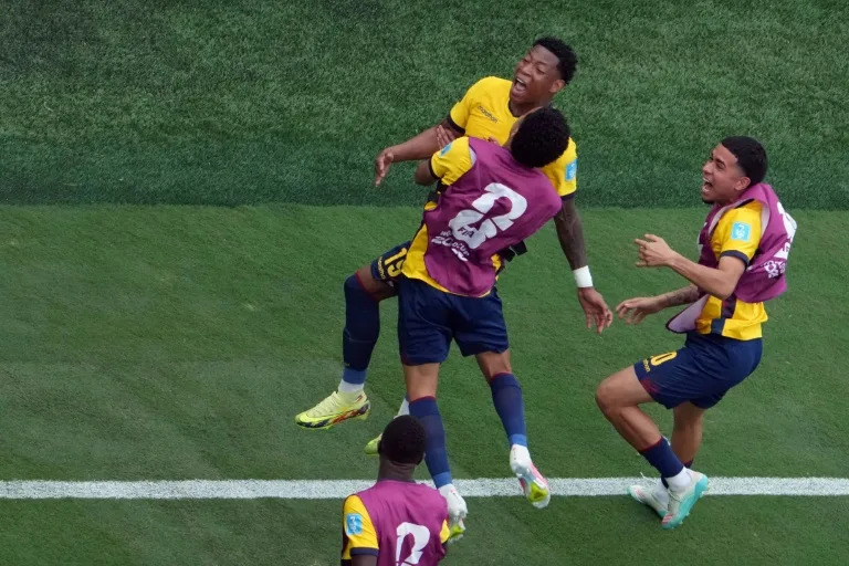 Ecuador upset Germany to reach World Cup last 32 as Curacao eliminated