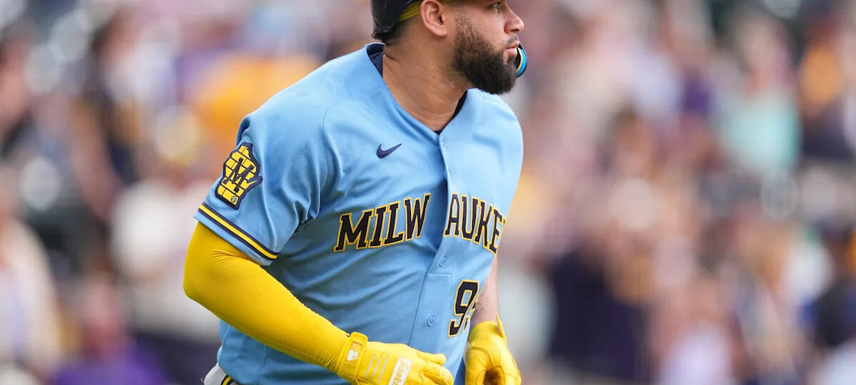 Gary Sánchez hits first homer since April 14, Brewers complete sweep of Rockies with 12-4 win