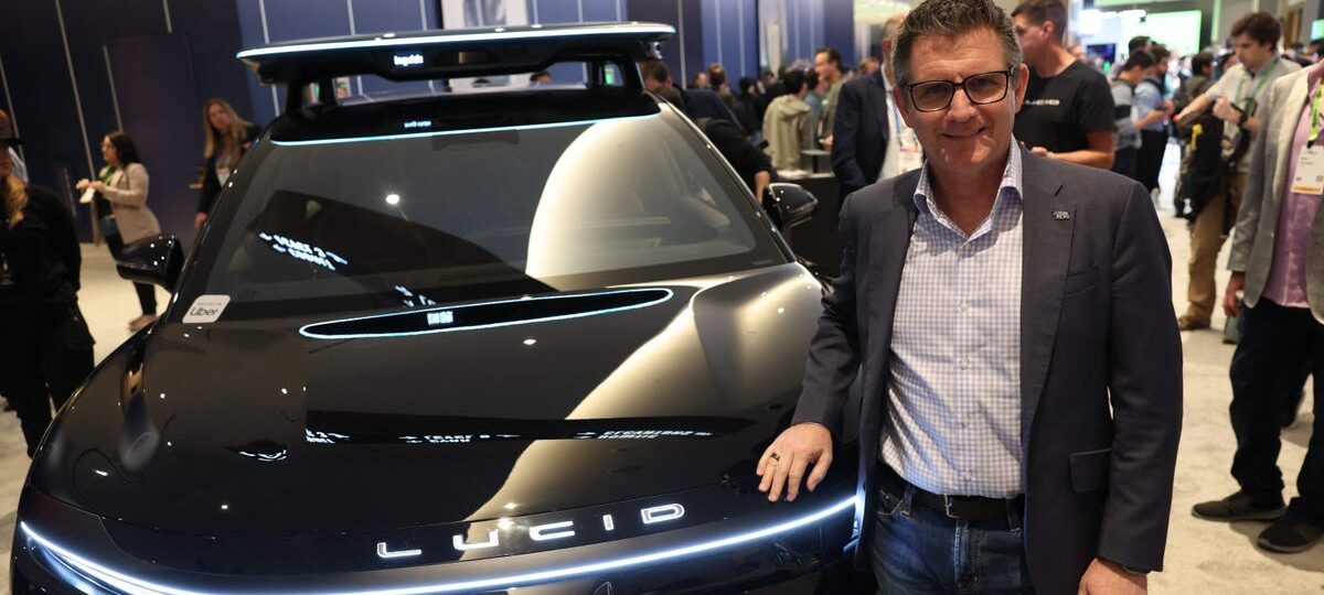 Before Lucid axed his role and downsized, the COO told us about the company’s robotaxi bet
