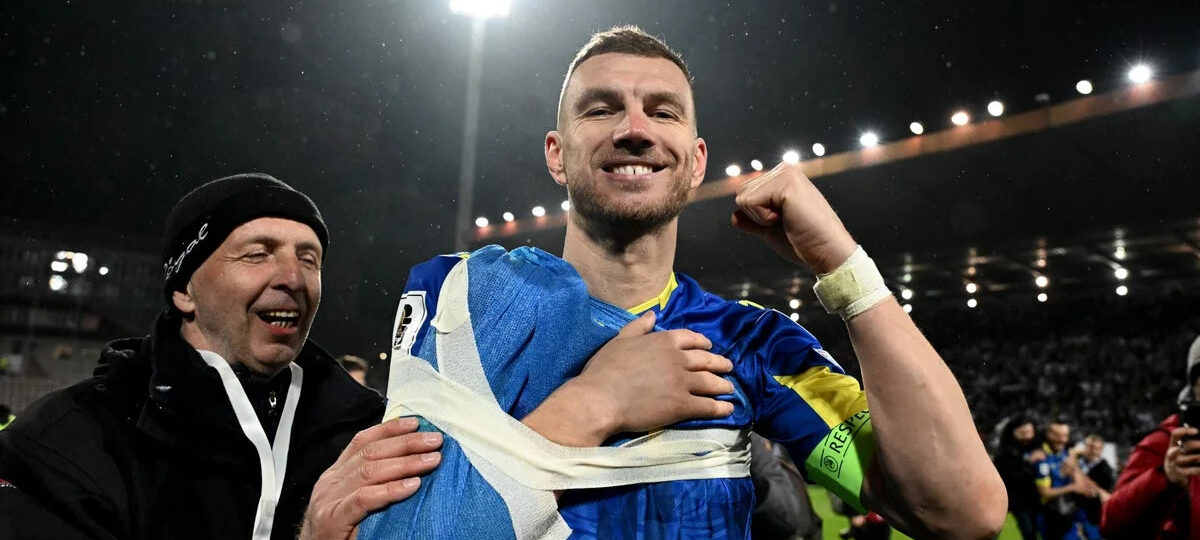 The unique World Cup club that illuminates Edin Dzeko’s great quality with Bosnia and Herzegovina