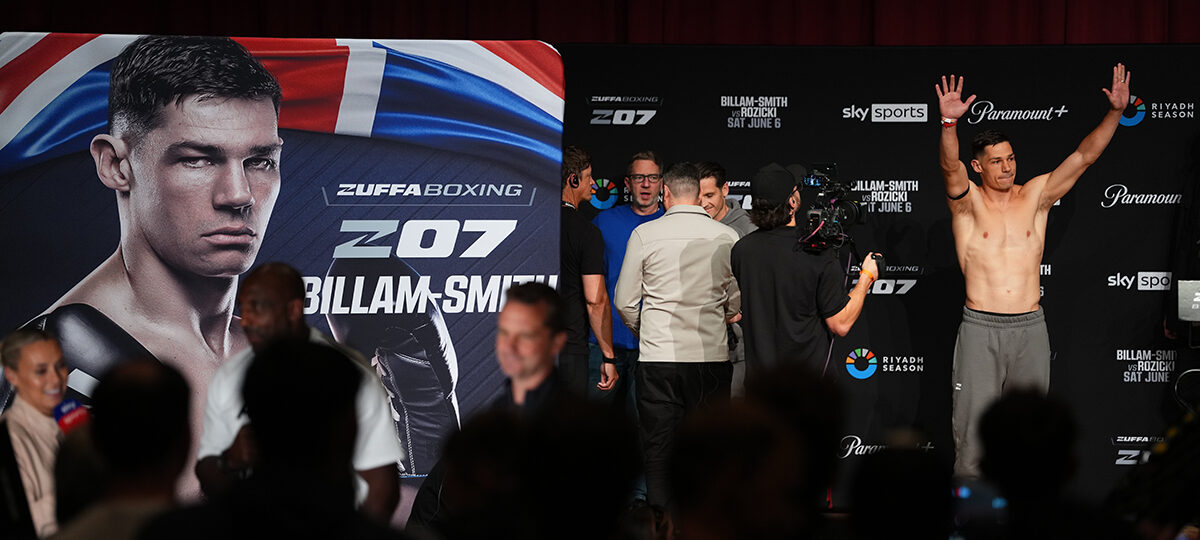 Billam-Smith vs Rozicki Headlines Zuffa Boxing 07 in UK Saturday