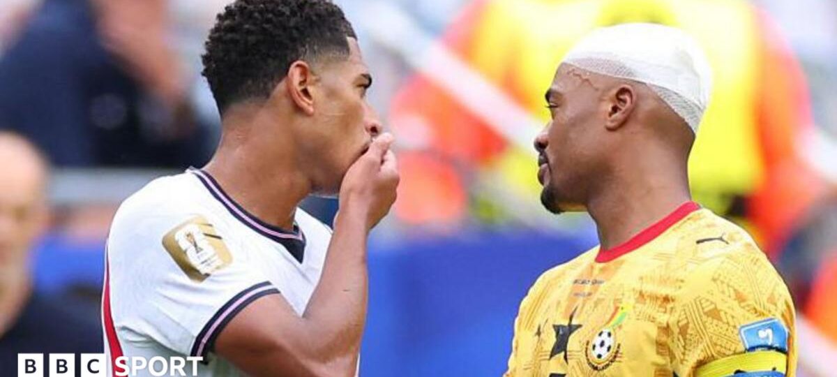 Why Bellingham was not sent off for covering his mouth