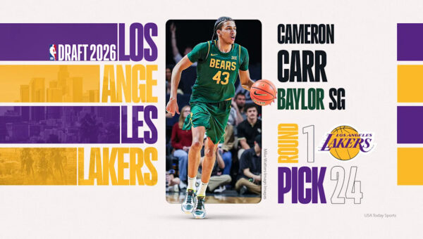 Lakers agree to draft swap, will receive rights to Cameron Carr