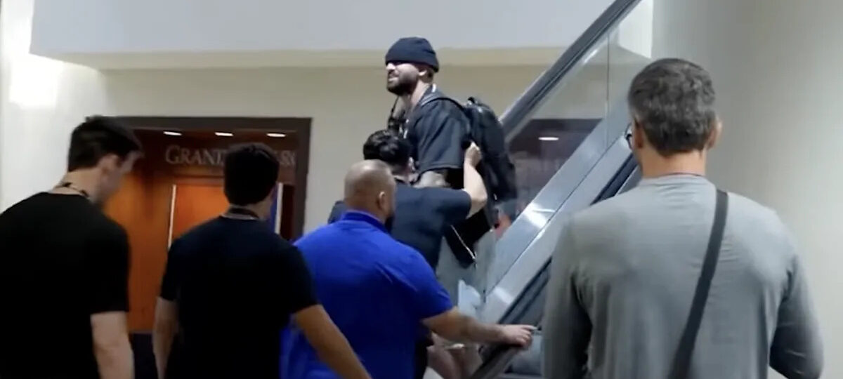 Video: Josh Hokit hurls profane insults at Alex Pereira during hotel run-in
