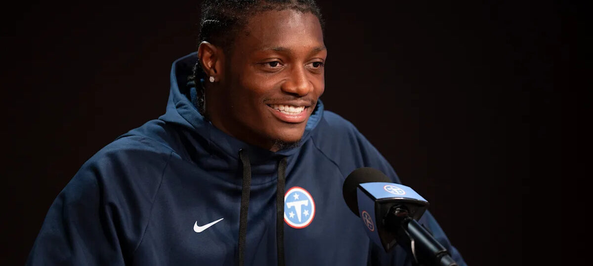Titans’ Carnell Tate is one rookie trending in the right direction