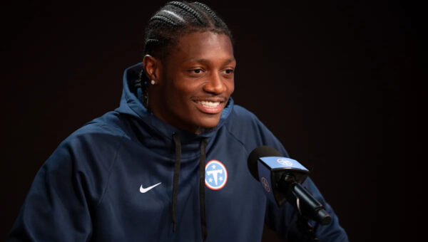 Titans' Carnell Tate is one rookie trending in the right direction