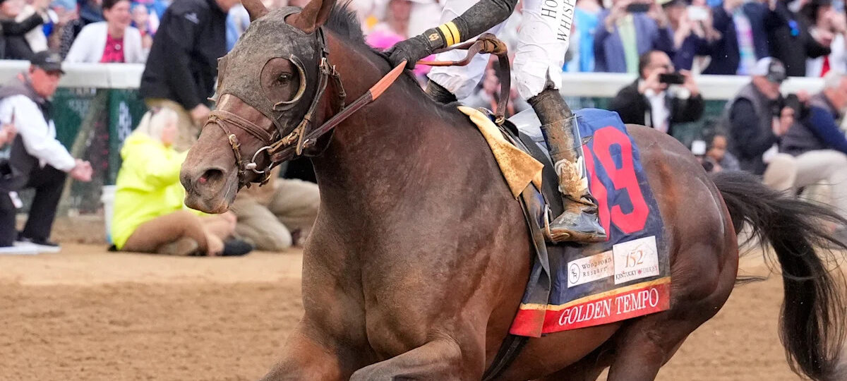 Kentucky Derby winner Golden Tempo wins Belmont Stakes 2026