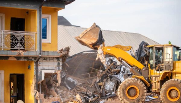 Edo Govt demolishes building linked to cultism, ritual activities