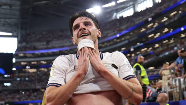 ‘I hope it’s nothing more’ – Tuchel sweating over Rice fitness after Arsenal man complained about discomfort as England beat Croatia 4-2