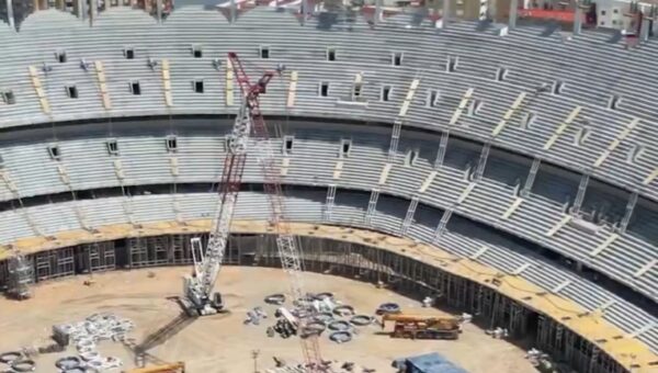 The work on Valencia’s Nou Mestalla is progressing (Video)