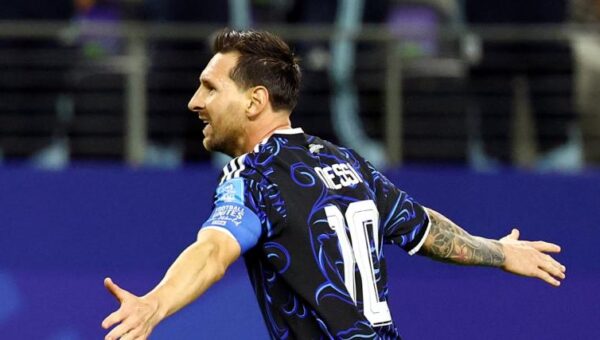 Argentina didn’t need this Lionel Messi goal, but he scored anyway to continue World Cup streak