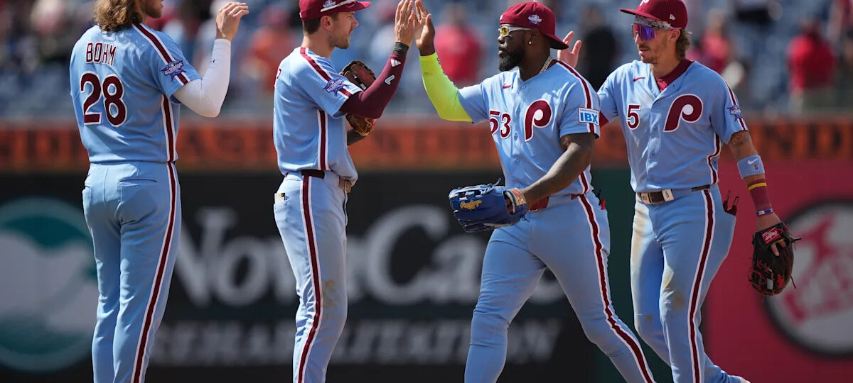 García homers, Wheeler sharp as Phillies beat Padres 6-4 for season sweep