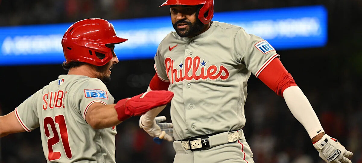 Catch of the Year? Watch Phillies’ OF Derek Hill rob Juan Soto of home run