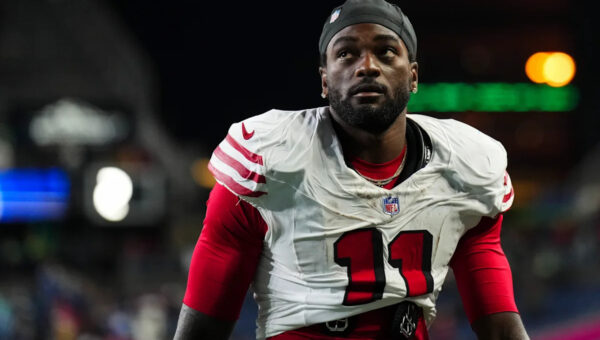 Brandon Aiyuk continues to push 49ers to release him, receiver says on social media that he has no agent