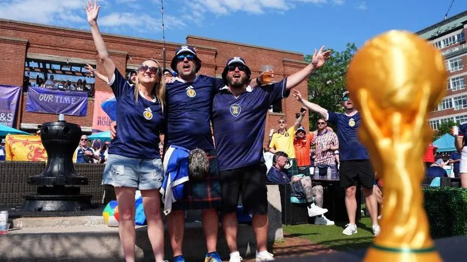 Boston becomes ‘mini-Scotland’ before World Cup opener