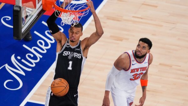 Victor Wembanyama comes good in NBA Finals as New York Knicks pegged back in front of Trump