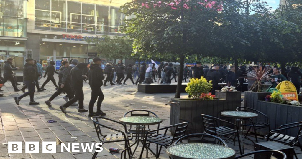 Protests across Scotland follow Belfast knife attack