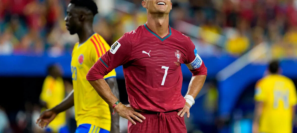 Portugal coach Roberto Martinez passionately defends Cristiano Ronaldo after costly draw to Colombia