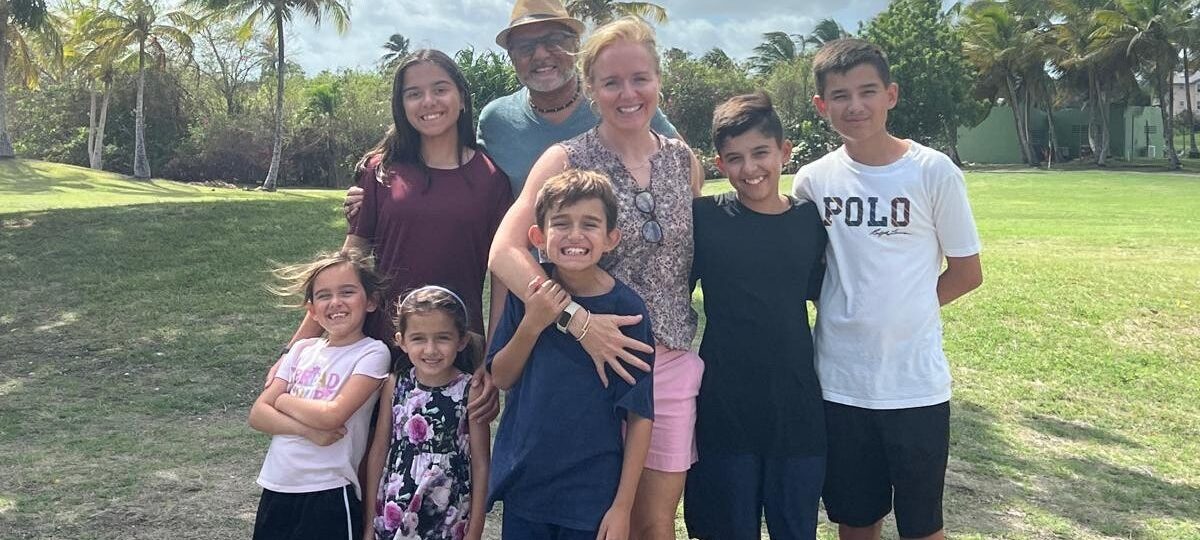 My husband and I moved from the US to Barbados with 6 kids. They're more independent and chat easily with strangers.