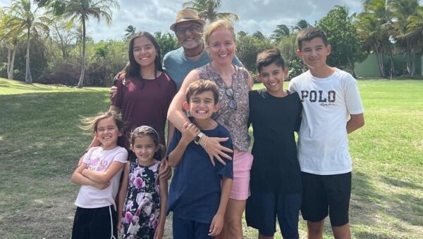 My husband and I moved from the US to Barbados with 6 kids. They're more independent and chat easily with strangers.