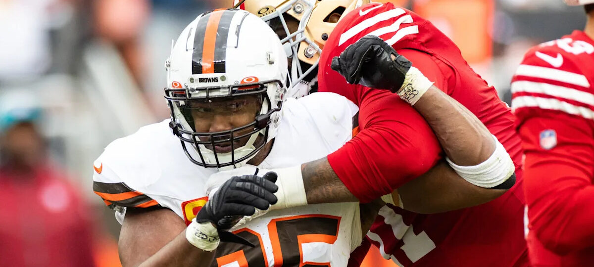 Why the 49ers are uniquely equipped to defend Myles Garrett