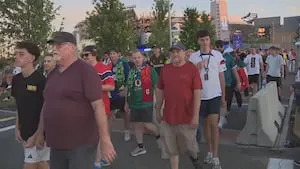 FIFA fans report positive MBTA experience returning from World Cup match